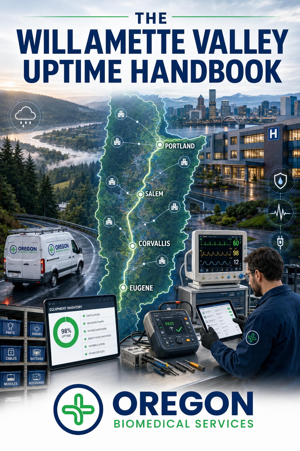 The Willamette Valley Uptime Handbook — eBook cover
